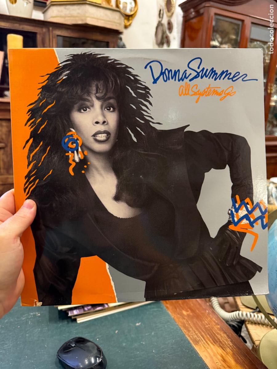 Discos de vinilo: LP DONNA SUMMER - ALL SYSTEMS GO