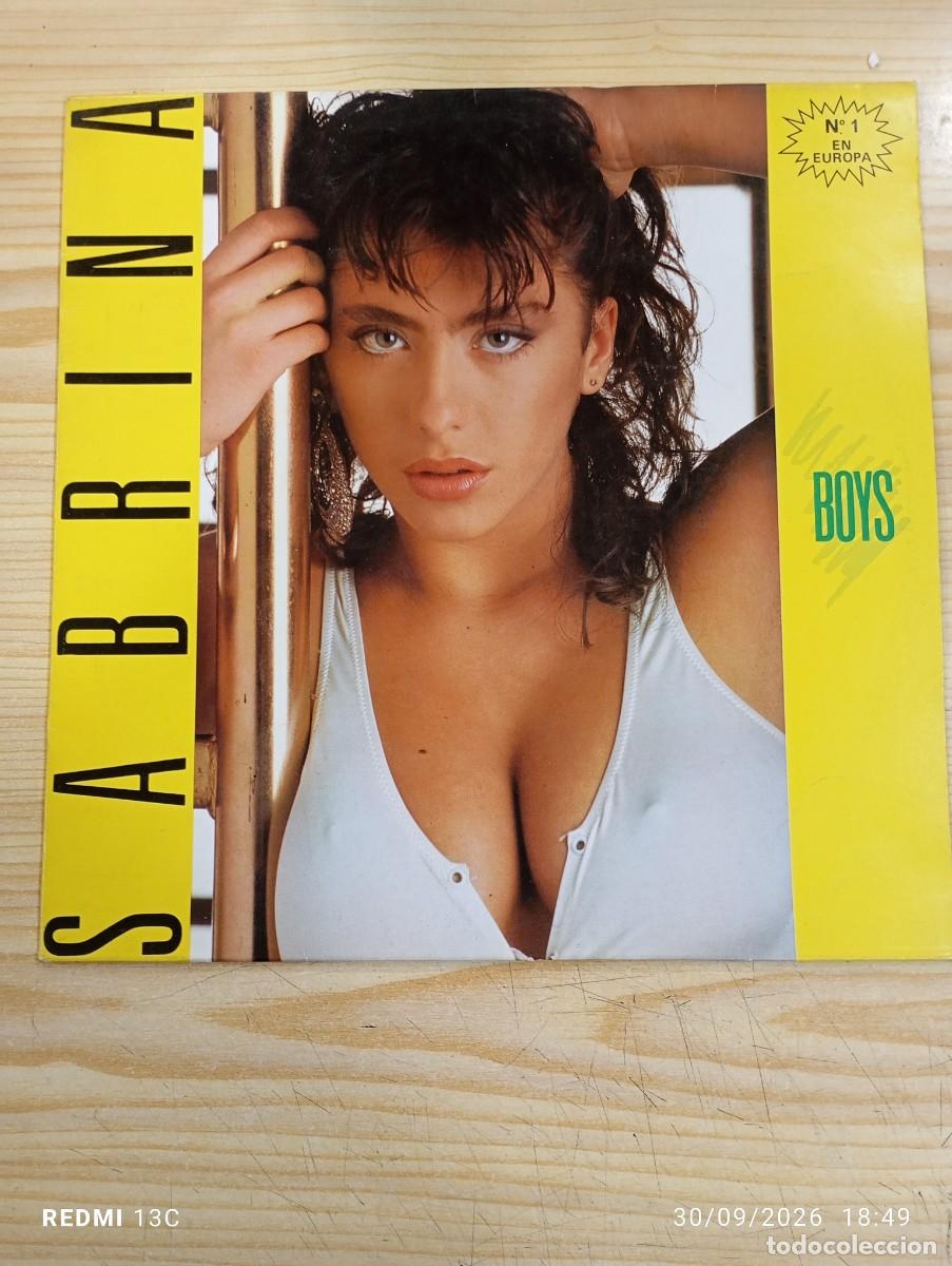 Discos de vinilo: Maxi - Sabrina - Boys - Edicion Espa&ntilde;ola 1987 - Gran copia