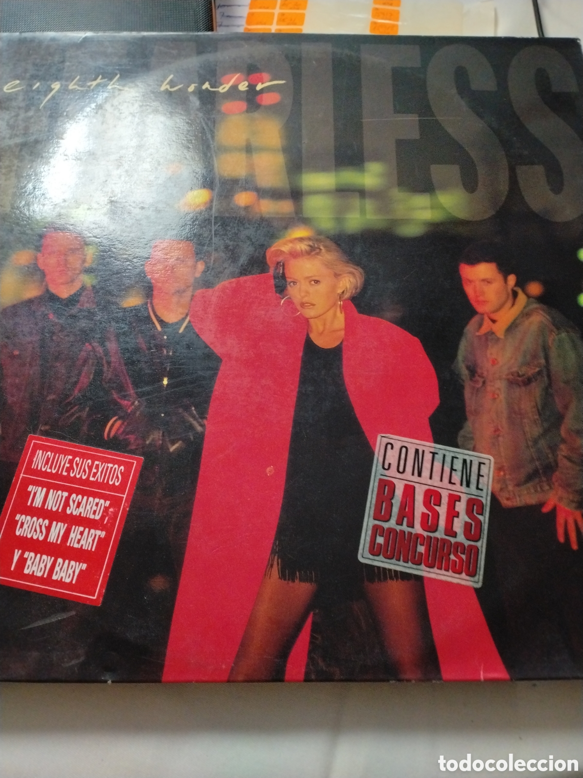 Discos de vinilo: EIGHTH HONDER - FEARLESS - LP - CBS 1988