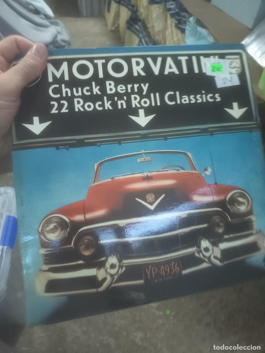 Discos de vinilo: DISCO LP CHUCK BERRY. MOTORVATINI,( DOBLE LP)