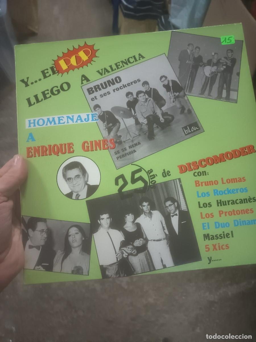 Discos de vinilo: DISCO LP HOMENAJE A ENRIQUE GINES - Foto 1