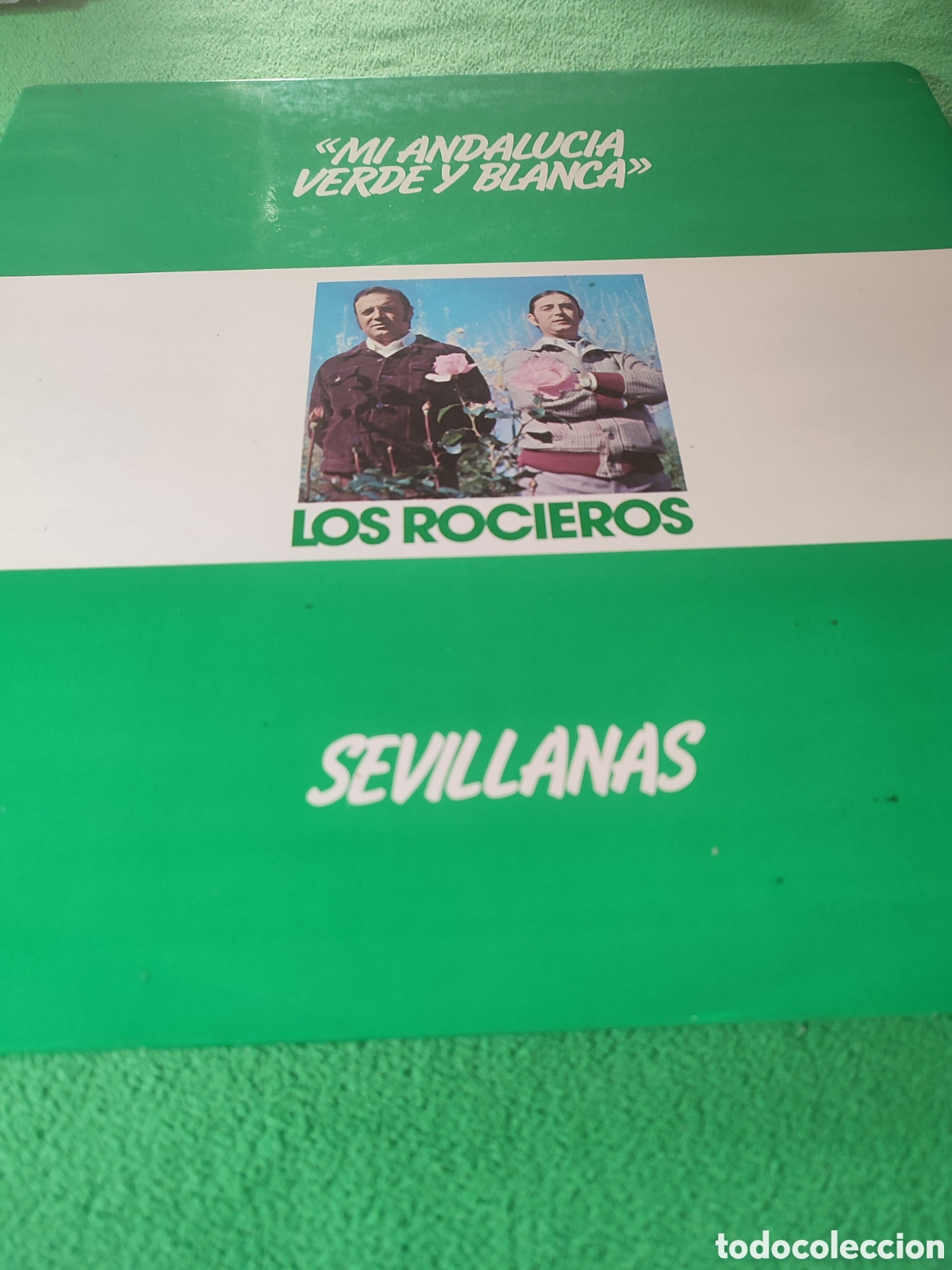 Discos de vinilo: Los Rocieros - Mi Andalucia verde y blanca