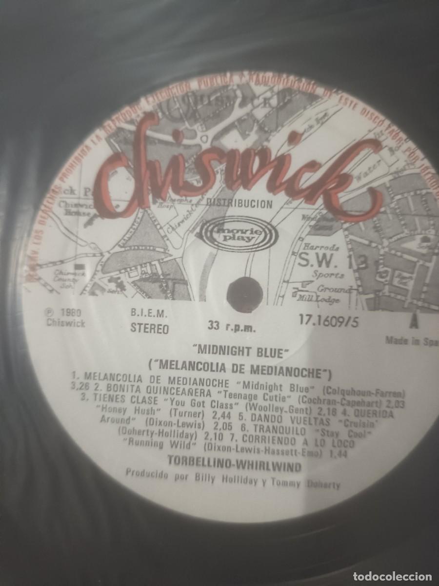 Discos de vinilo: DISCO LP TORBELLINO,( Midnight blue) - Foto 3