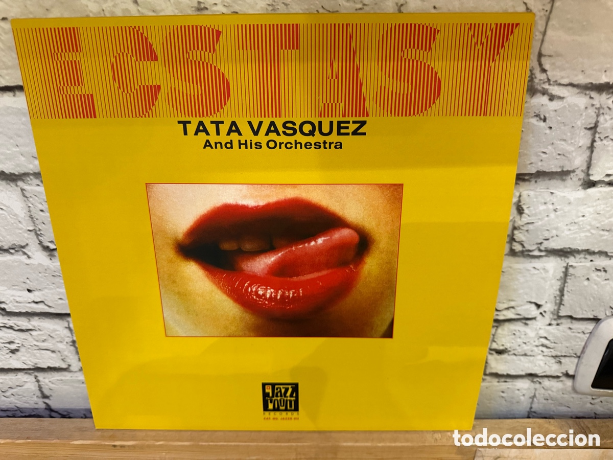 Discos de vinilo: Tata Vasquez And His Orchestra &lrm;&ndash; Ecstasy. Lp vinilo perfecto estado. Latin-jazz