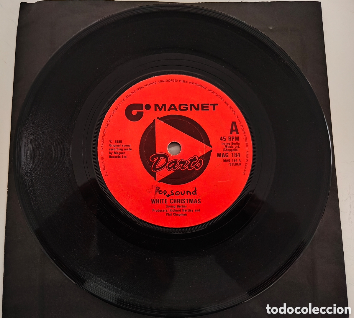 Discos de vinilo: DARTS - White Christmas (1980) disco de vinilo EP - Foto 3