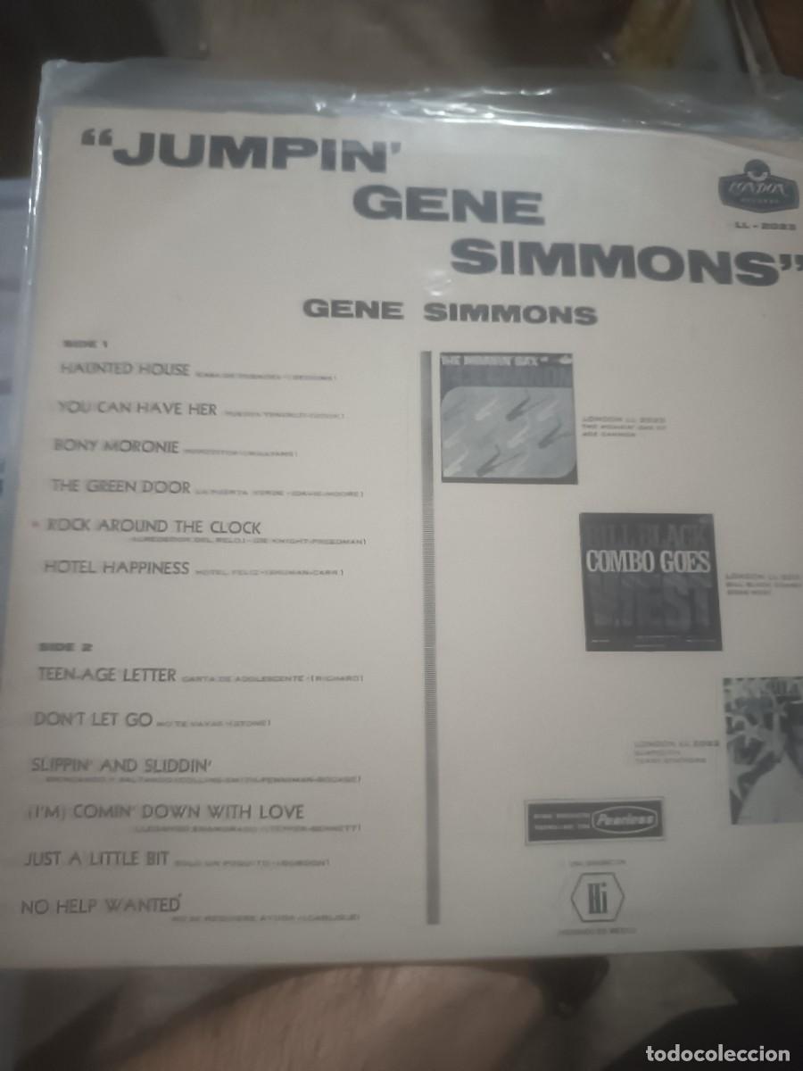 Discos de vinilo: DISCO LP JUMPIN GENE SIMMONS,( M&eacute;xico ) - Foto 2