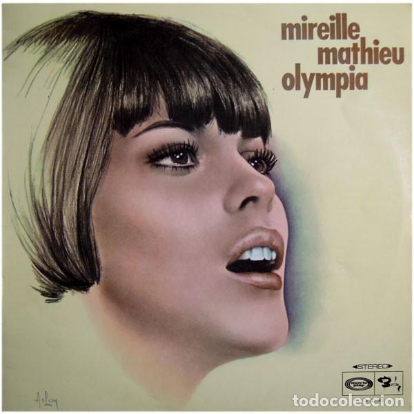 Discos de vinilo: Mireille Mathieu * LP Vinilo * Olympia * Spain 1970 Barclay