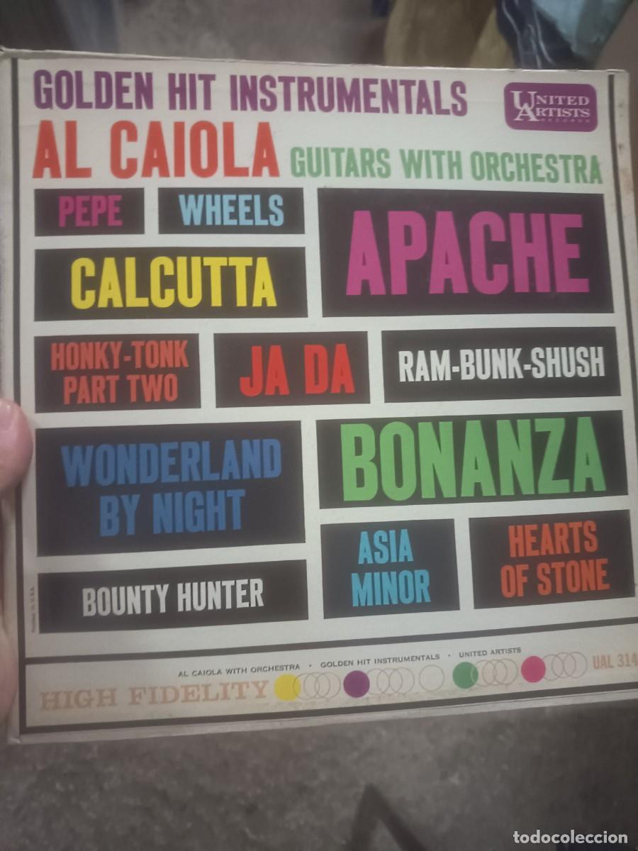 Discos de vinilo: DISCO LP AL CAIOLA GUITARS WITH ORCHESTRA,( USA)