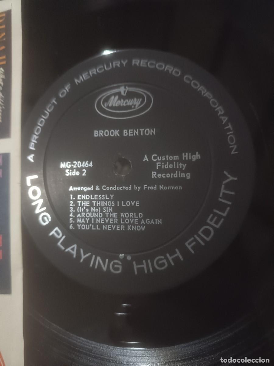 Discos de vinilo: DISCO LP BROOK BENTON,( US 1959) - Foto 3