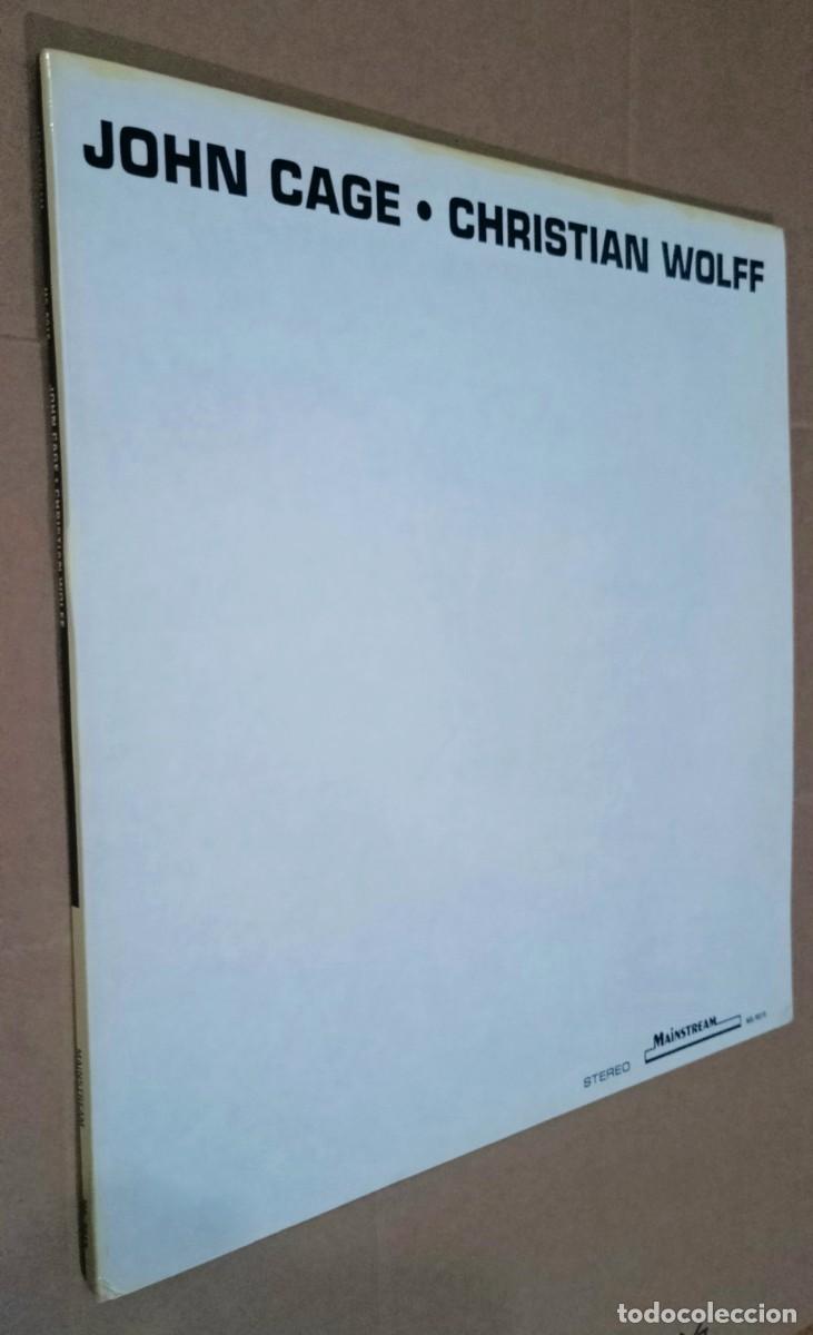 Discos de vinilo: John Cage - Christian Wolff (1970 gatefold edition) Nm/Vg+