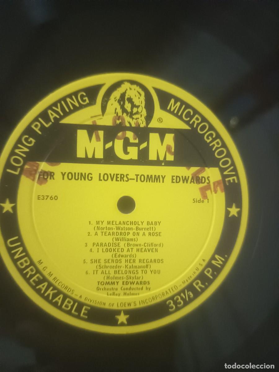 Discos de vinilo: DISCO LP TOMMY EDWARDS,( USA) - Foto 3