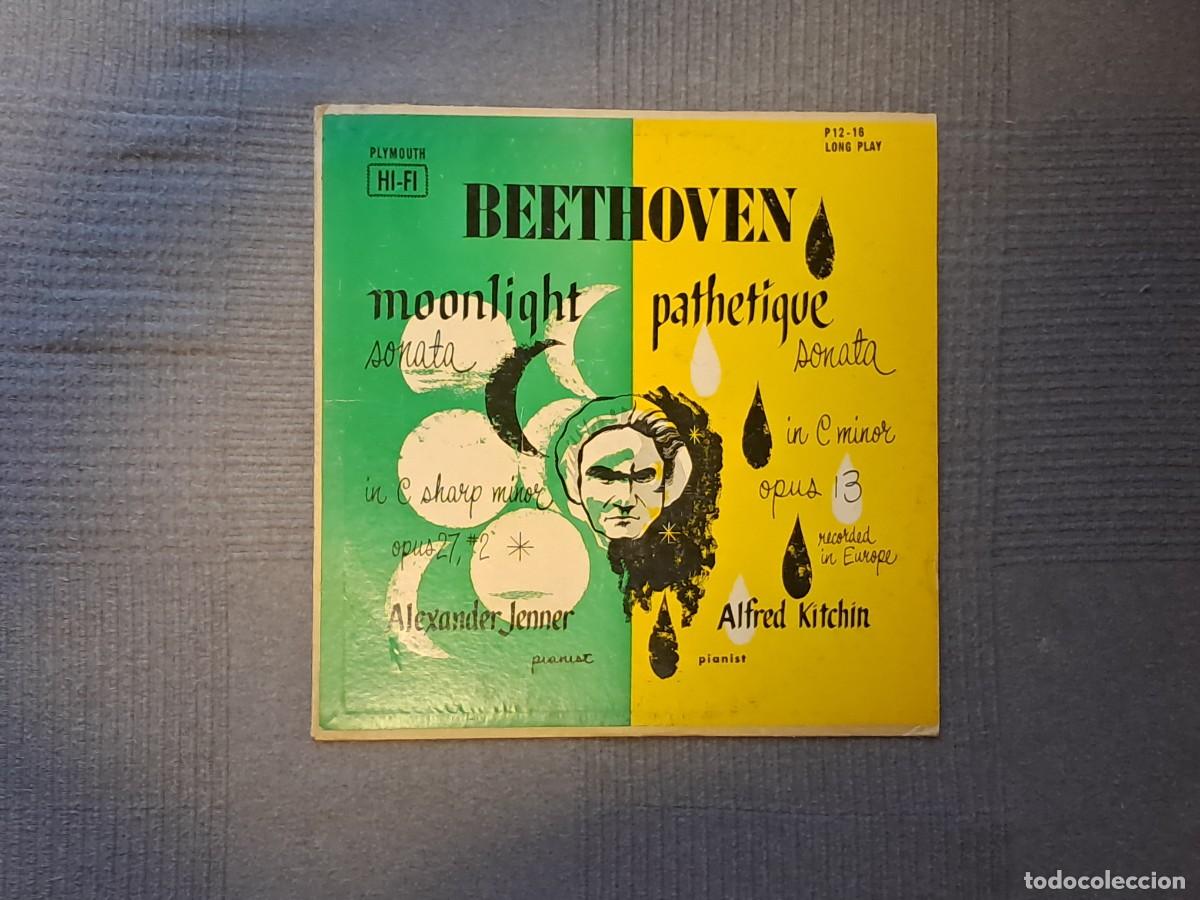 Discos de vinilo: ALEXANDER JENNER, ALFRED KITCHIN &ndash; MOONLIGHT SONATA / PATHETIQUE SONATA