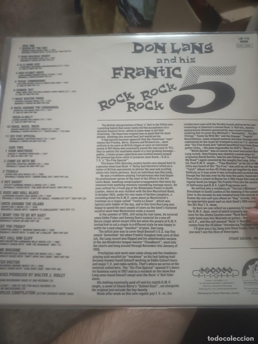 Discos de vinilo: DISCO LP DON LANGS AND HIS FRANTIC - Foto 2