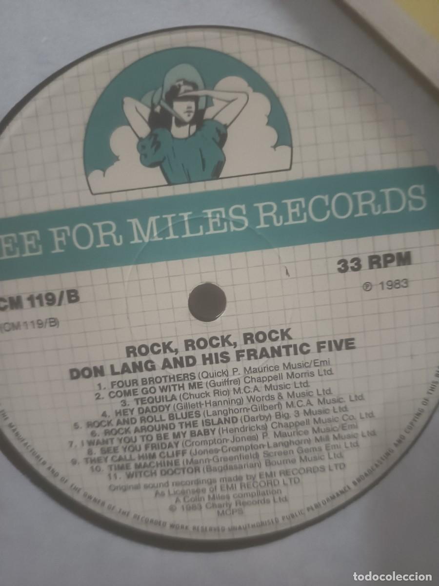 Discos de vinilo: DISCO LP DON LANGS AND HIS FRANTIC - Foto 3
