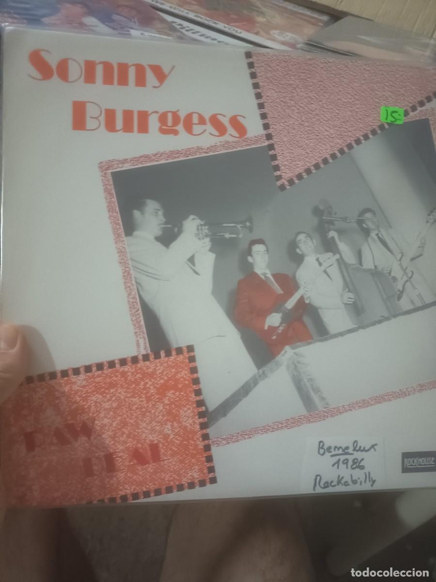 Discos de vinilo: DISCO LP SONNY BURGESS,( 1986 ROCKABILY)