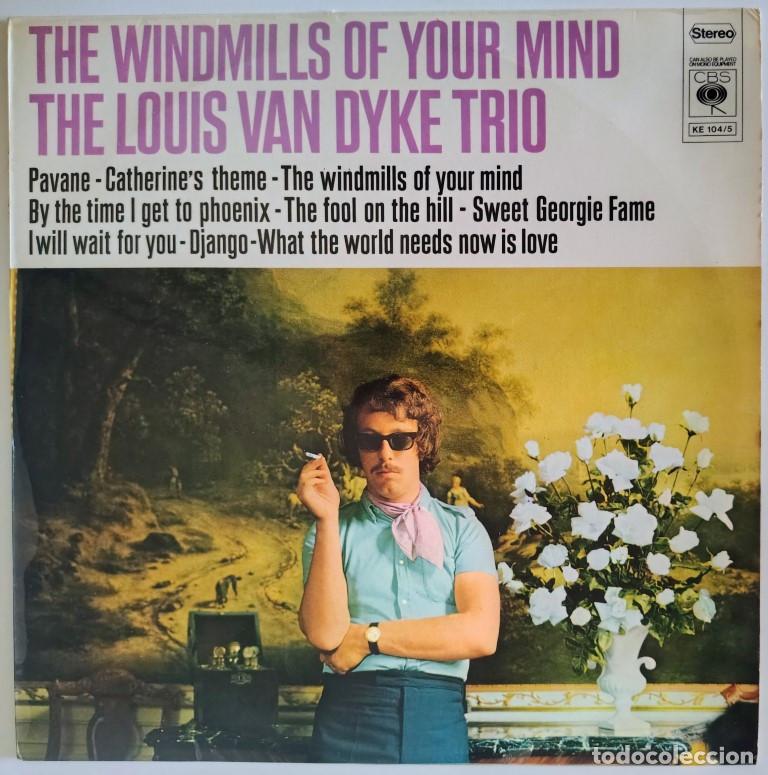 Discos de vinilo: The Louis Van Dyke Trio. The Windmills of your mind. CBS, Holland 1970 LP
