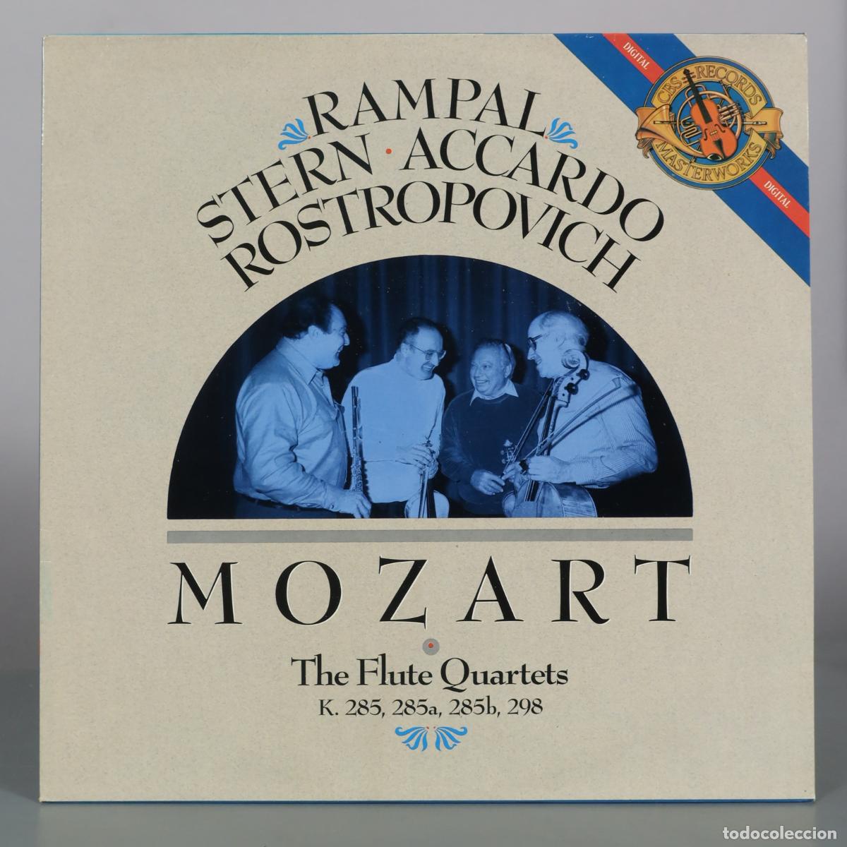 Discos de vinilo: LP. Wolfgang Amadeus Mozart - Jean-Pierre Rampal, Isaac Stern, Salvatore Accardo, Mstislav