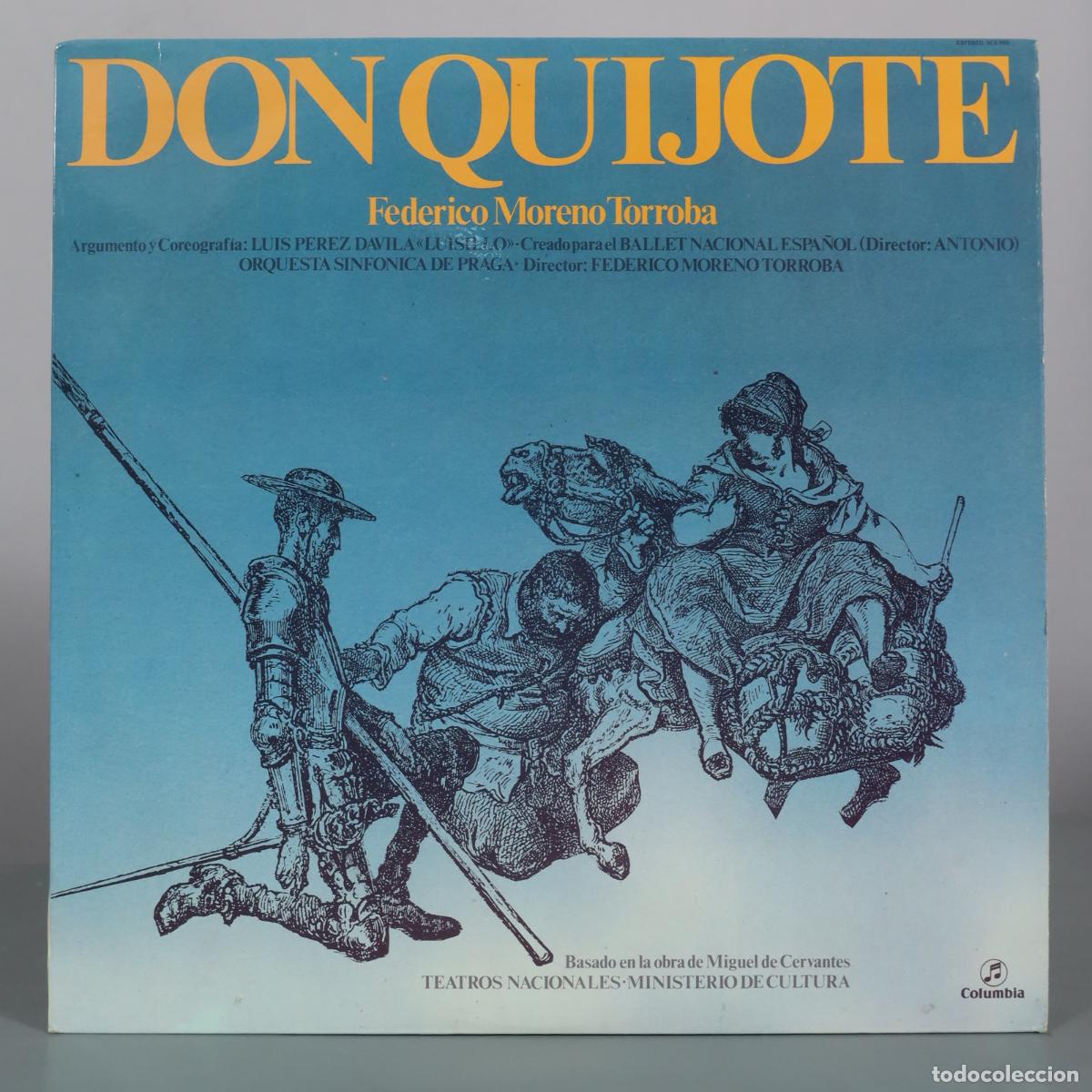 Discos de vinilo: LP. Don Quijote - Federico Moreno Torroba - Columbia