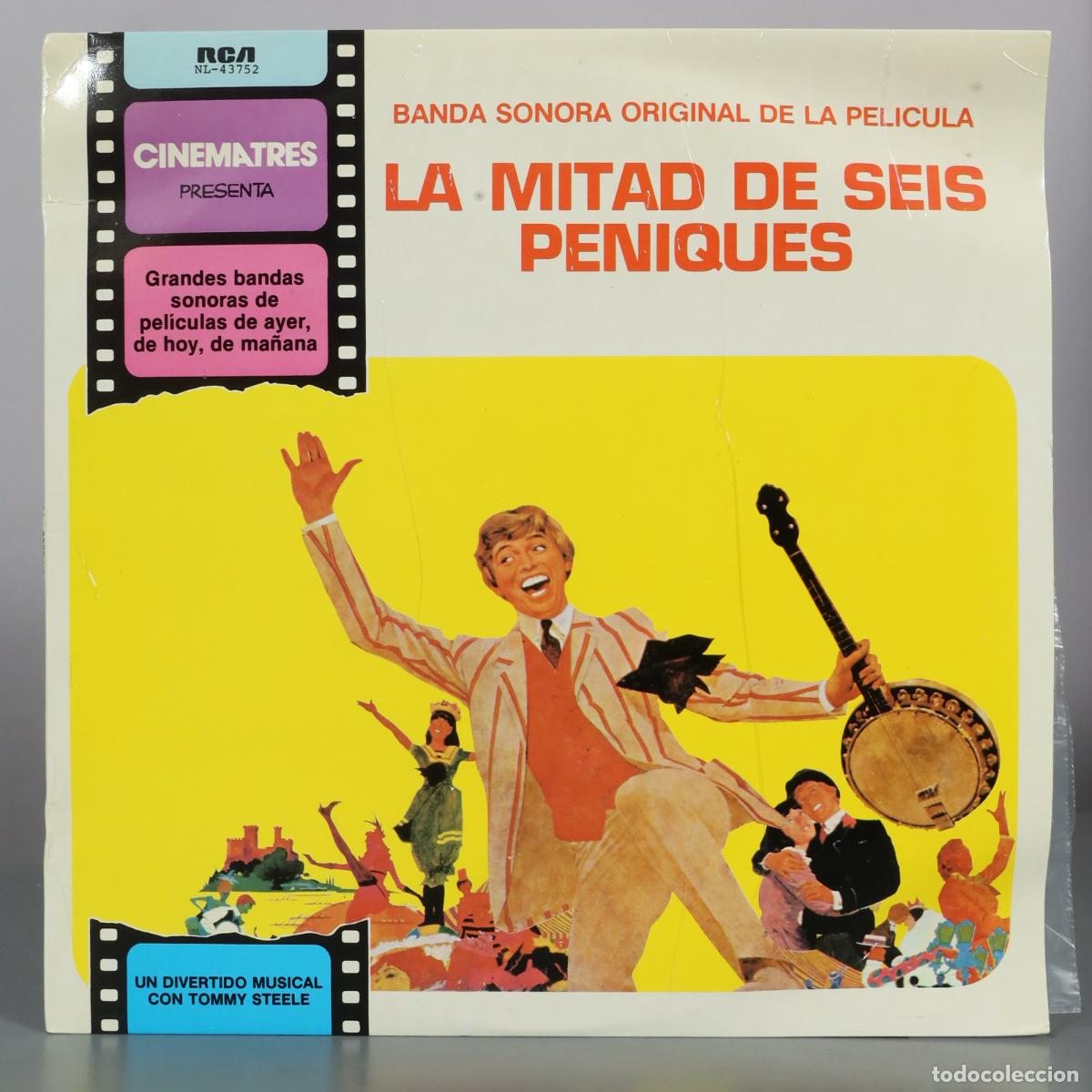 Discos de vinilo: LP. La Mitad de Seis Peniques - Tommy Steele - RCA