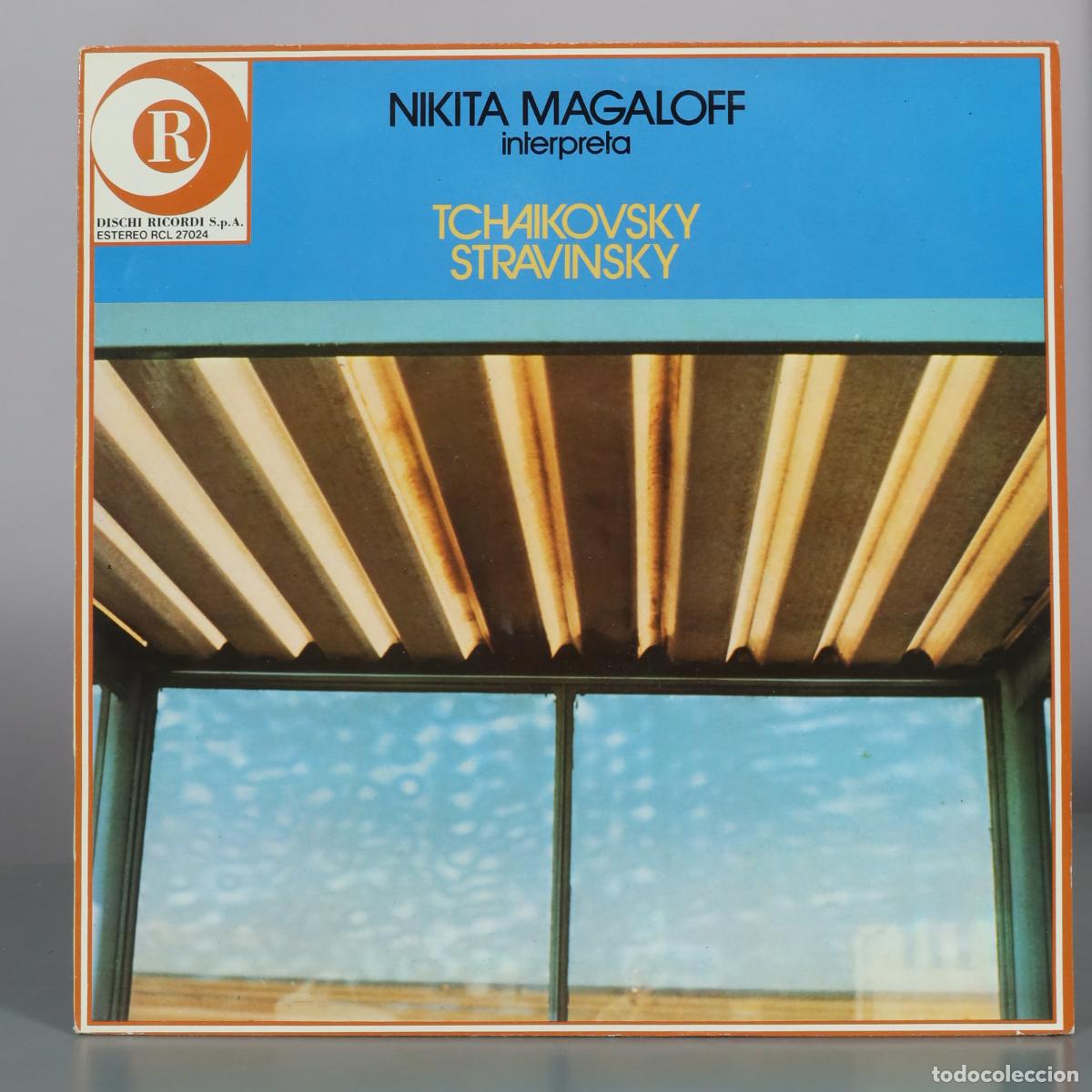 Vinyl records: LP. Tchaikovsky - Stravinsky - Nikita Magaloff - Dischi Ricordi