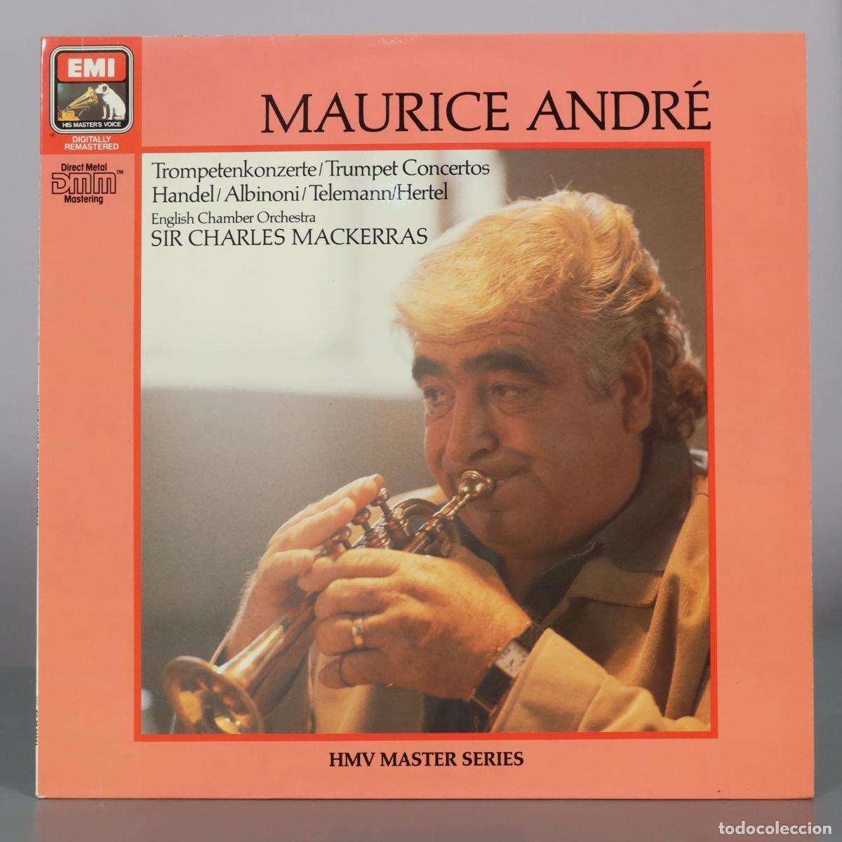 Vinyl records: LP. Maurice Andr&eacute; - Trompetenkonzerte - Handel, Albinoni, Telemann, Hertel - English Chamber