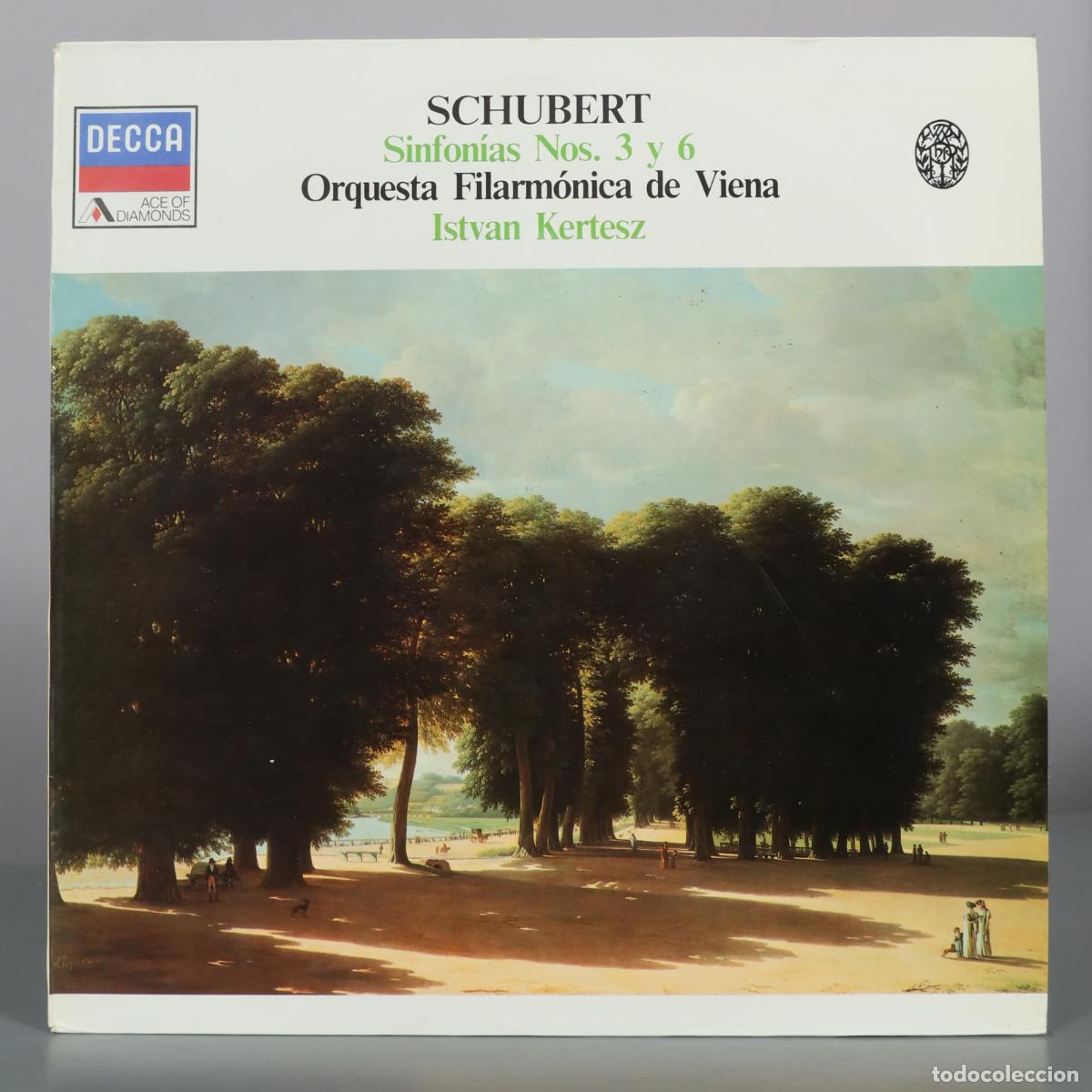 Vinyl records: LP. Sinfon&iacute;as Nos. 3 y 6 - Franz Schubert - Orquesta Filarm&oacute;nica de Viena, Istvan Kertesz