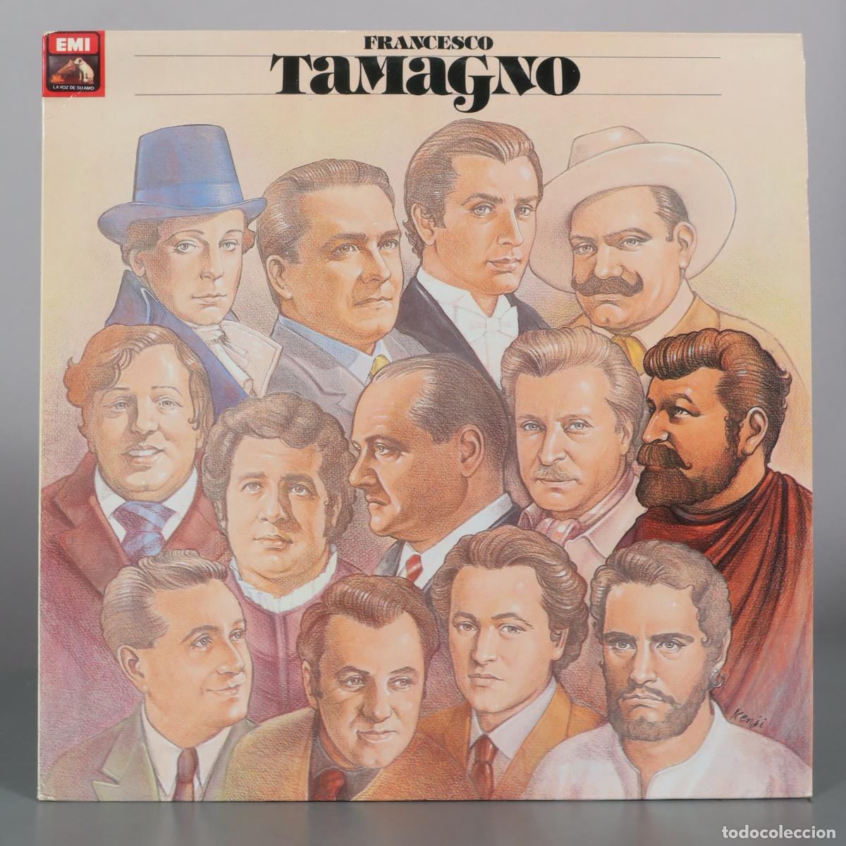 Vinyl records: LP. Francesco Tamagno - La Voce Del Padrone - EMI