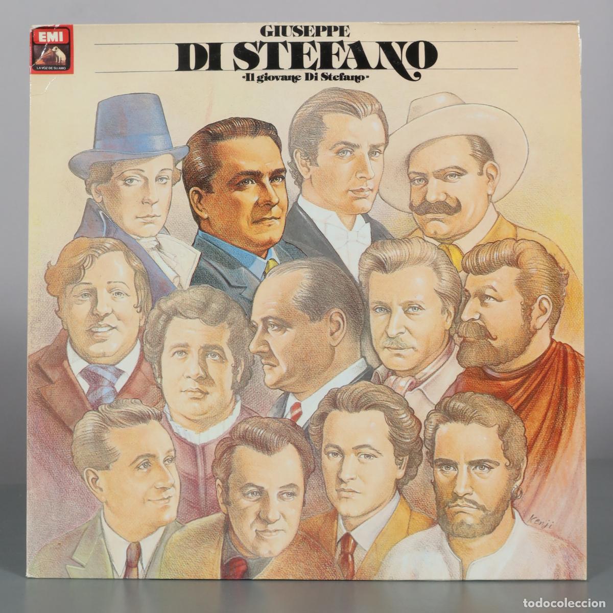 Vinyl records: LP. Giuseppe Di Stefano - Il giovane Di Stefano - EMI