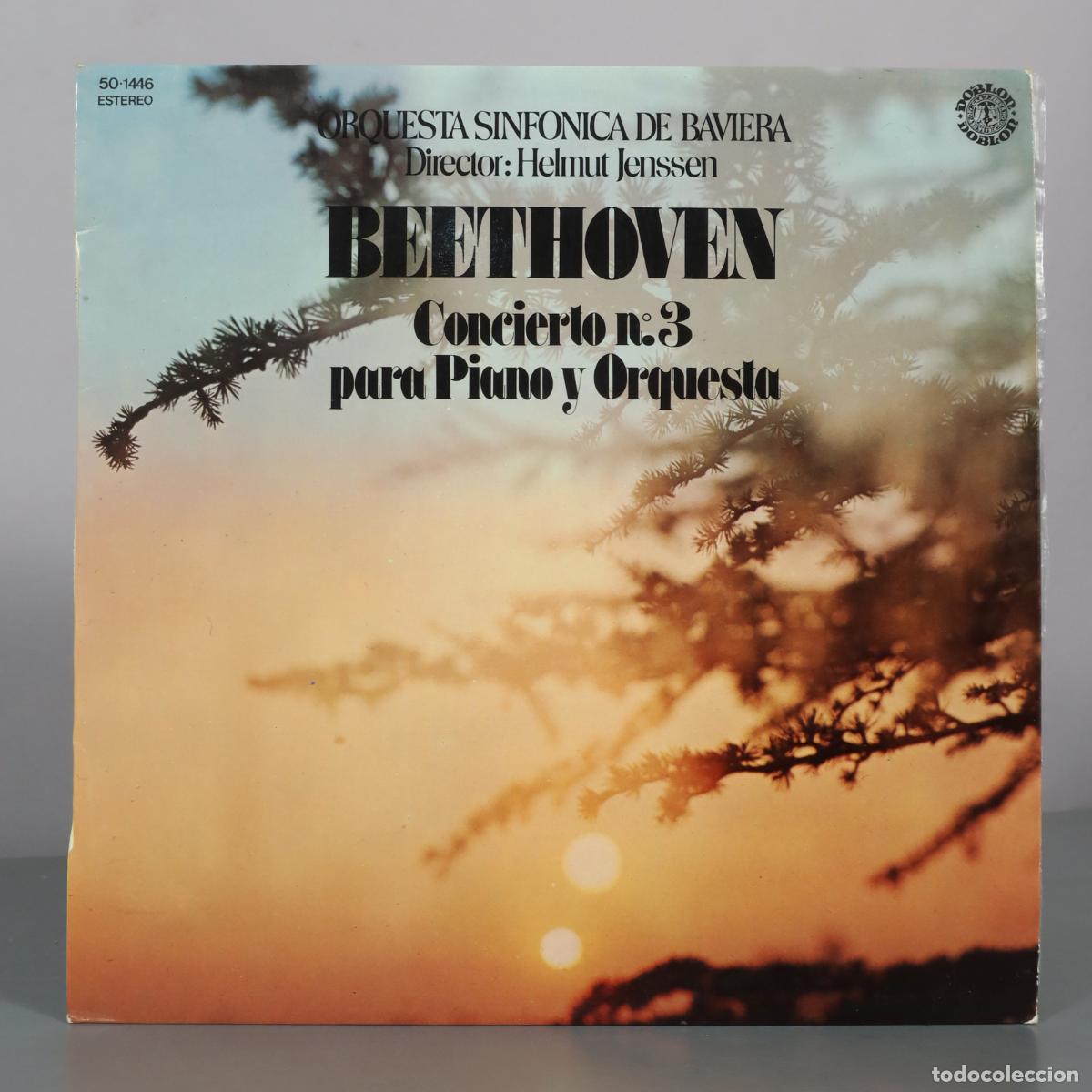 Vinyl records: LP. Beethoven - Concierto n.3 para Piano y Orquesta - Orquesta Sinfonica de Baviera - Helmut Jenssen