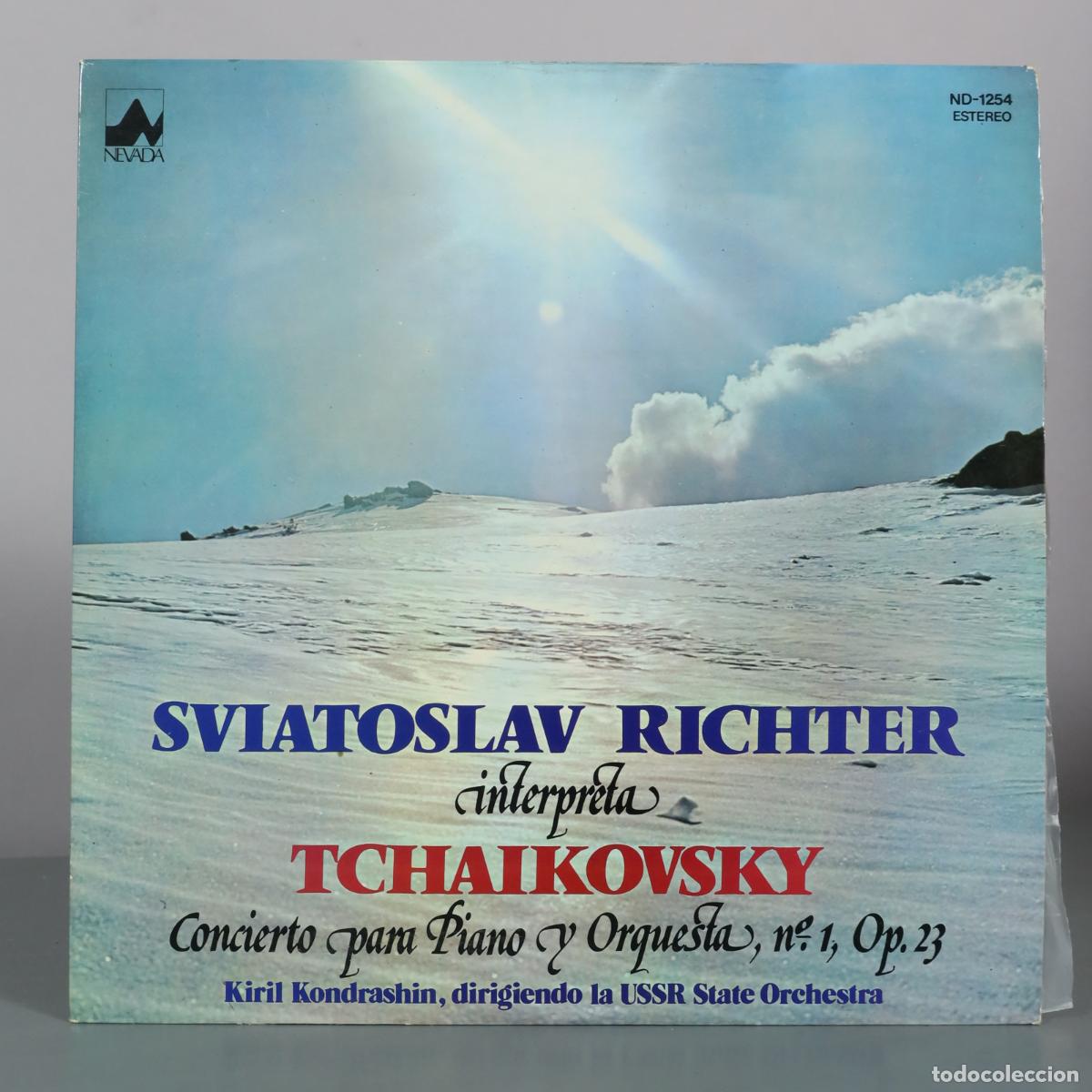 Vinyl records: LP. Concierto para Piano y Orquesta, no 1, Op. 23 - Sviatoslav Richter, Tchaikovsky, Kiril