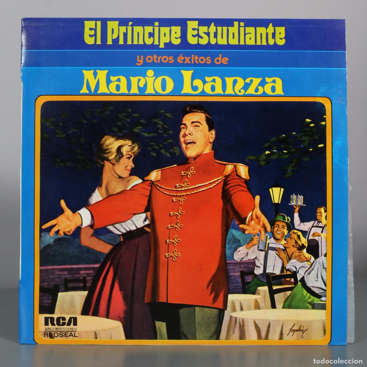 Vinyl records: LP. El Pr&iacute;ncipe Estudiante y otros &eacute;xitos - Mario Lanza