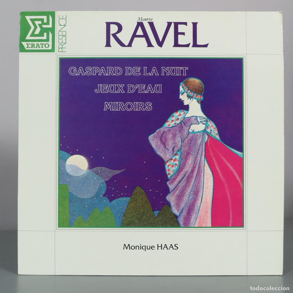 Vinyl records: LP. Gaspard de la Nuit - Jeux d'Eau - Miroirs - Maurice Ravel - Monique Haas