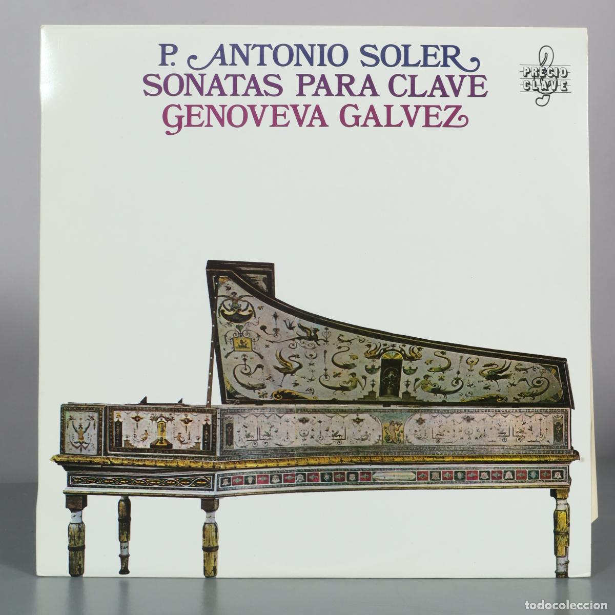 Vinyl records: LP. Sonatas para clave - P. Antonio Soler - Genoveva Galvez