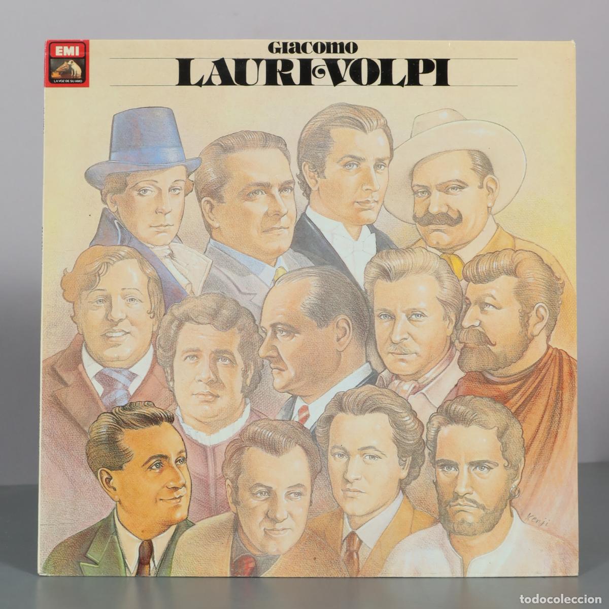 Discos de vinilo: LP. I Grandi Tenori Vol. 3 - Giacomo Lauri-Volpi - EMI Records