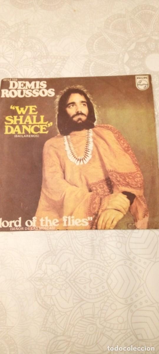 Discos de vinilo: Disco Single We Shall Dance Demis Roussos