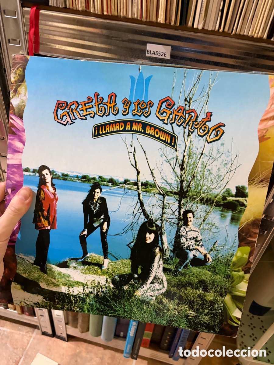 Discos de vinilo: Blas52D disco LP GRETA Y LOS GARBO/LLAMAD A MR. BROWN/VINILO GATEFOLD.