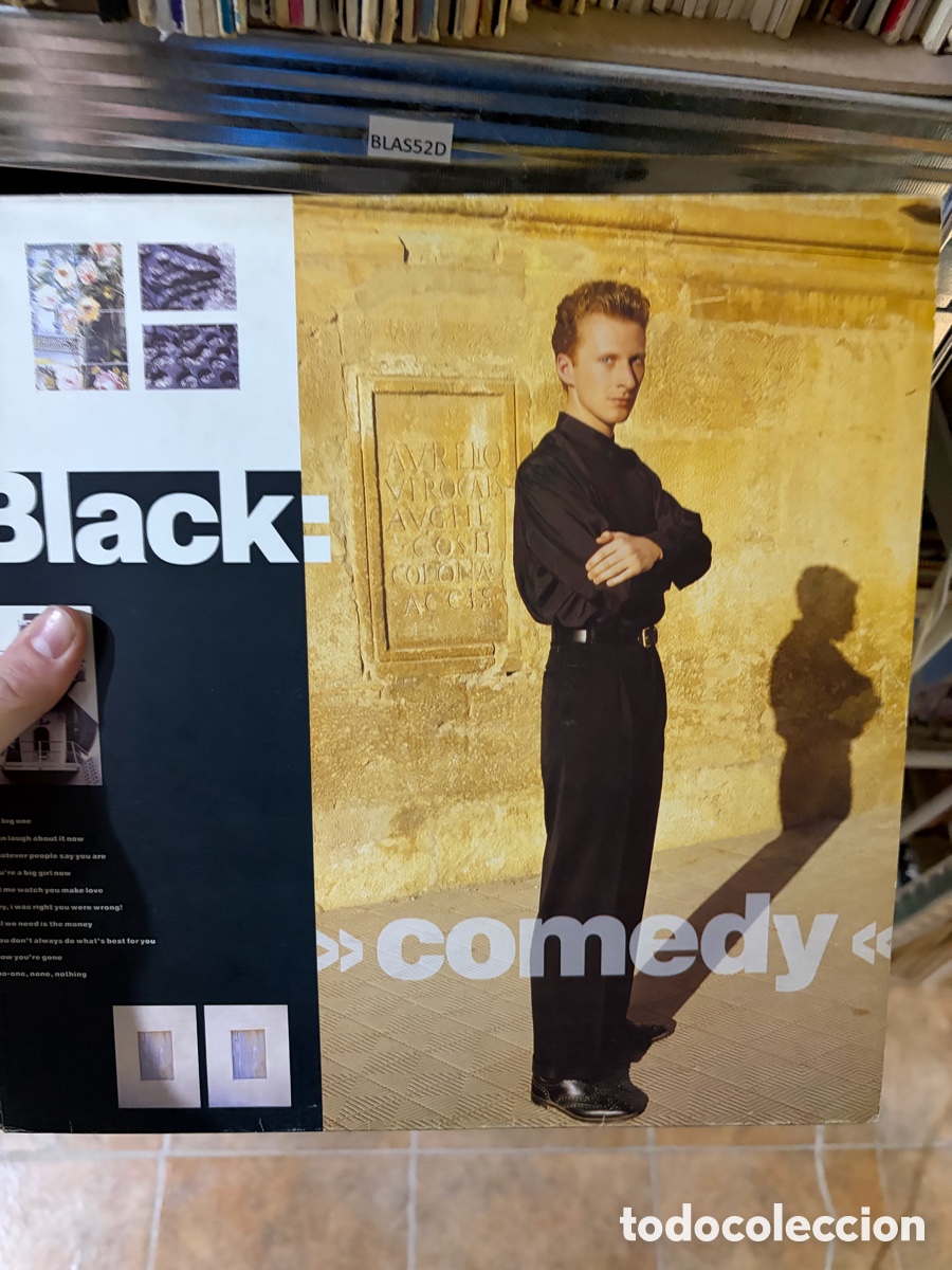 Discos de vinilo: Blas52D LP VINILO BLACK - COMEDY disco - Foto 1