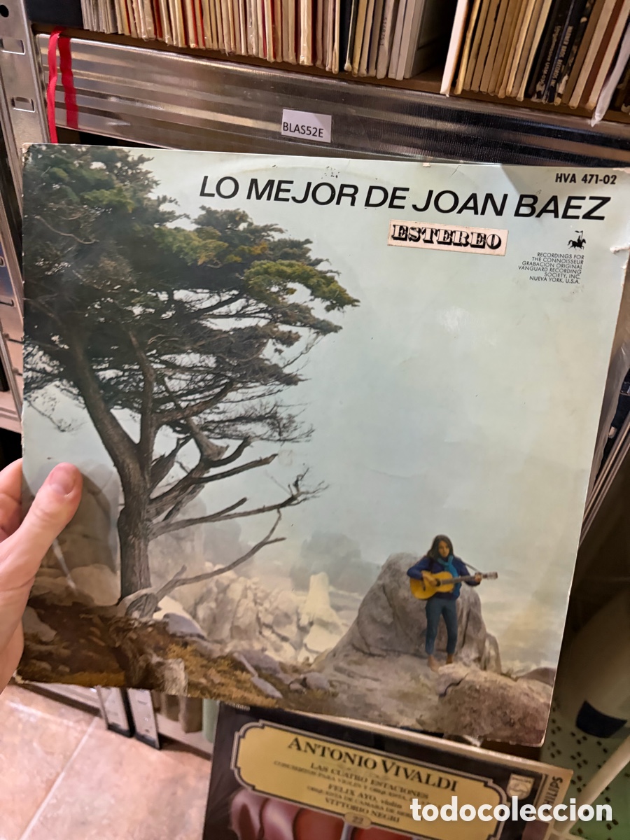 Discos de vinilo: BLAS52E HVA 471-02 LO MEJOR DE JOAN BAEZ disco vinilo LP