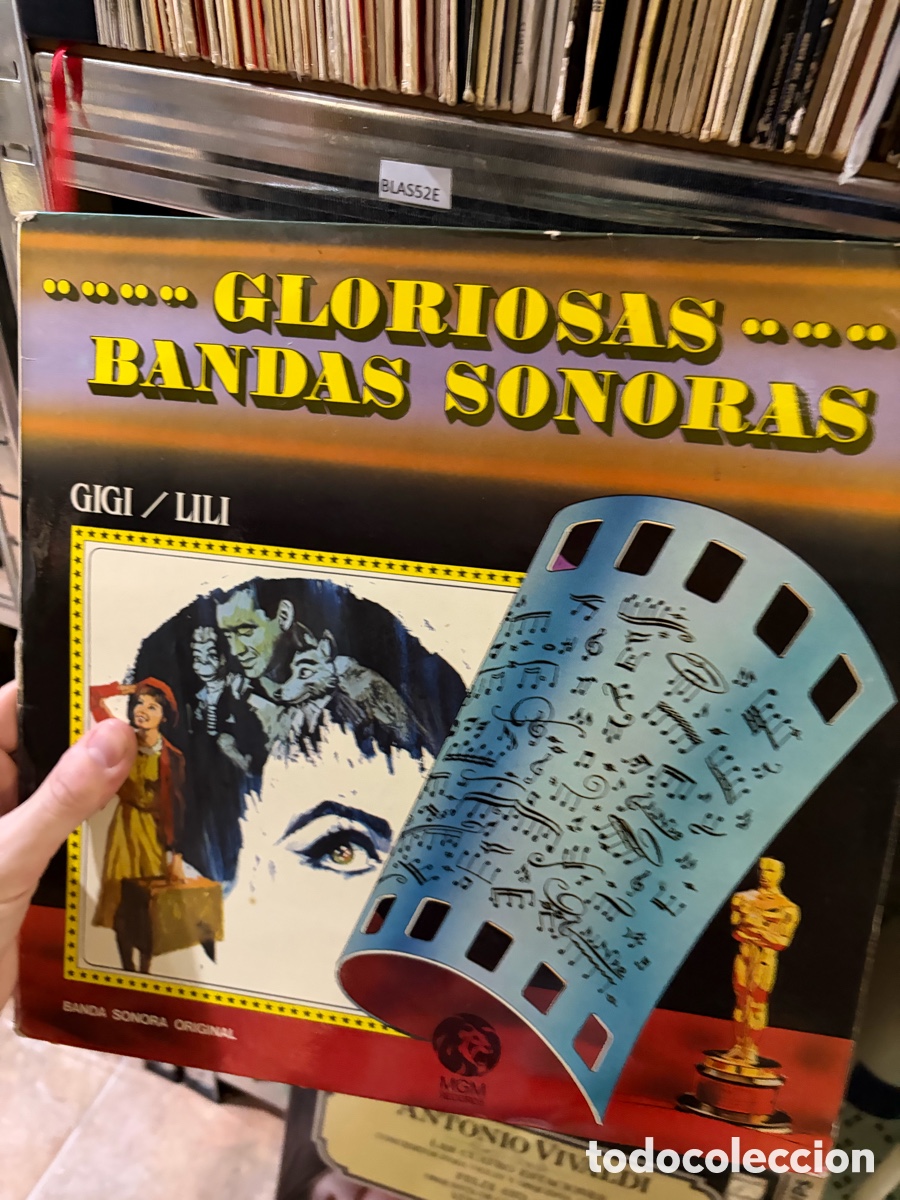 Discos de vinilo: BLAS52E disco vinilo LP GLORIOSAS ...... BANDAS SONORAS GIGI /