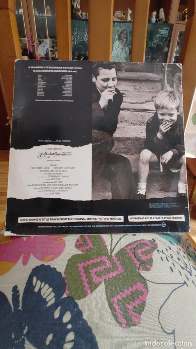 Discos de vinilo: DAVID BOWIE-MAXI ABSOLUTE BEGINNERS - Foto 2