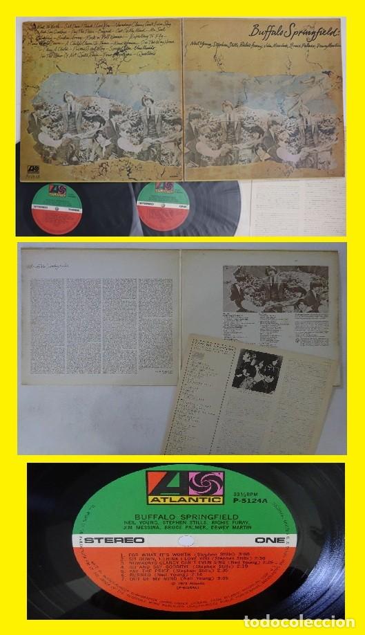 Discos de vinilo: BUFFALO SPRINGFIELD / NEIL YOUNG,STEPHEN STILLS 1966 - 1968, 2LPs 1&ordf; PRESS JAPAN +LIBRETO, EXC