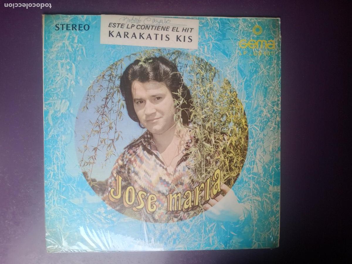 Discos de vinilo: Jose Maria - KARAKATIS KIS - LP GEMA 1973 PUERTO RICO - COPLA POP 70'S - MUY POCO USO