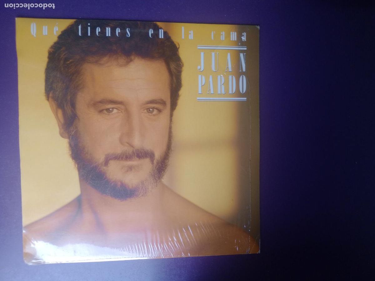 Discos de vinilo: JUAN PARDO &ndash; QUE TIENES EN LA CAMA - LP HISPAVOX 1986 - SIN USO