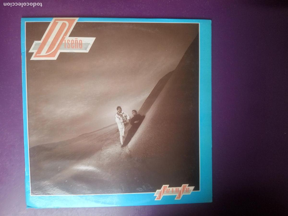 Discos de vinilo: Dise&ntilde;o &ndash; Ser O No Ser - LP RCA 1984 - SYNTH POP 80'S, ELECTRONICA, TECNO - LUIS DELGADO