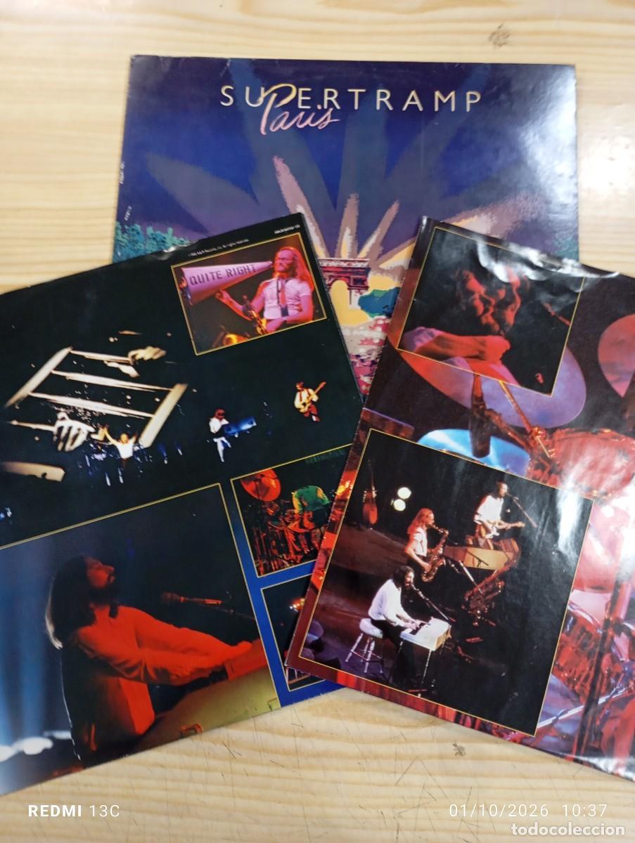Discos de vinilo: DOBLE LP - SUPERTRAMP PARIS - EDICION EUROPEA . BUENA COPIA