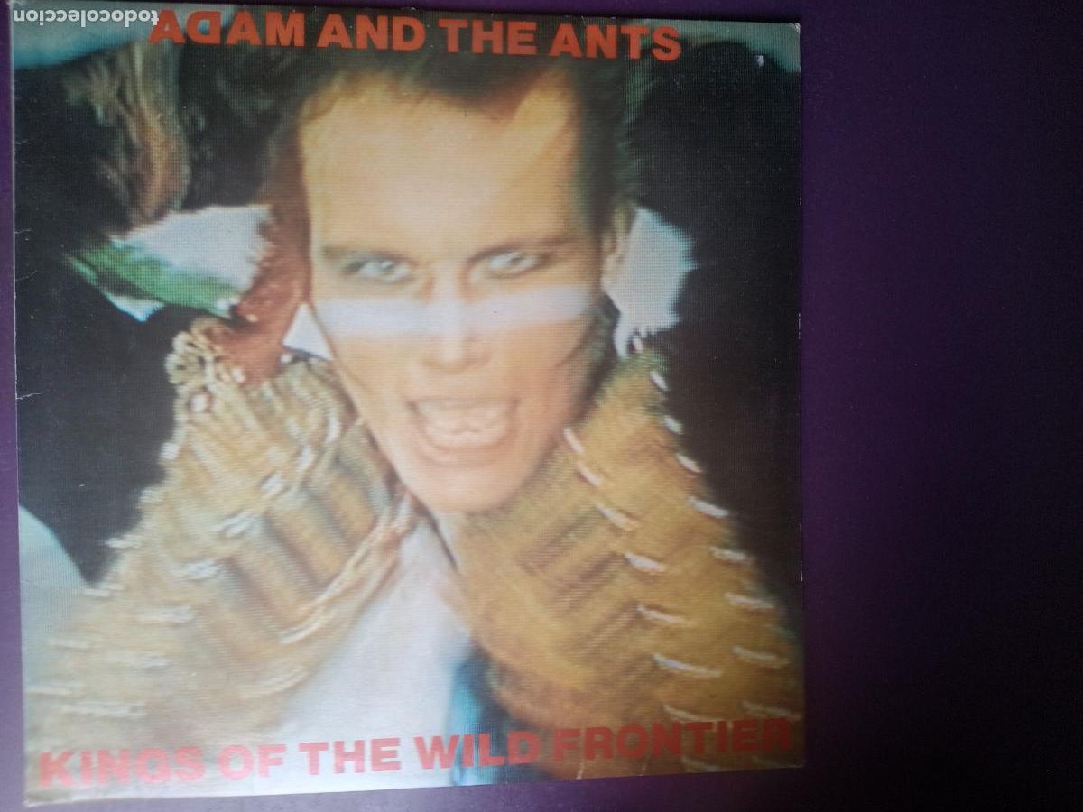 Discos de vinilo: Adam And The Ants &ndash; Kings Of The Wild Frontier - LP CBS 1980 - INSERT Y LIBRETO - NEW WAVE 80'S