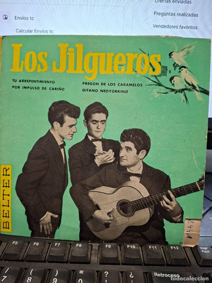 Discos de vinilo: LOS JILGUEROS - TU ARREPENTIMIENTO - EP DE VINILO
