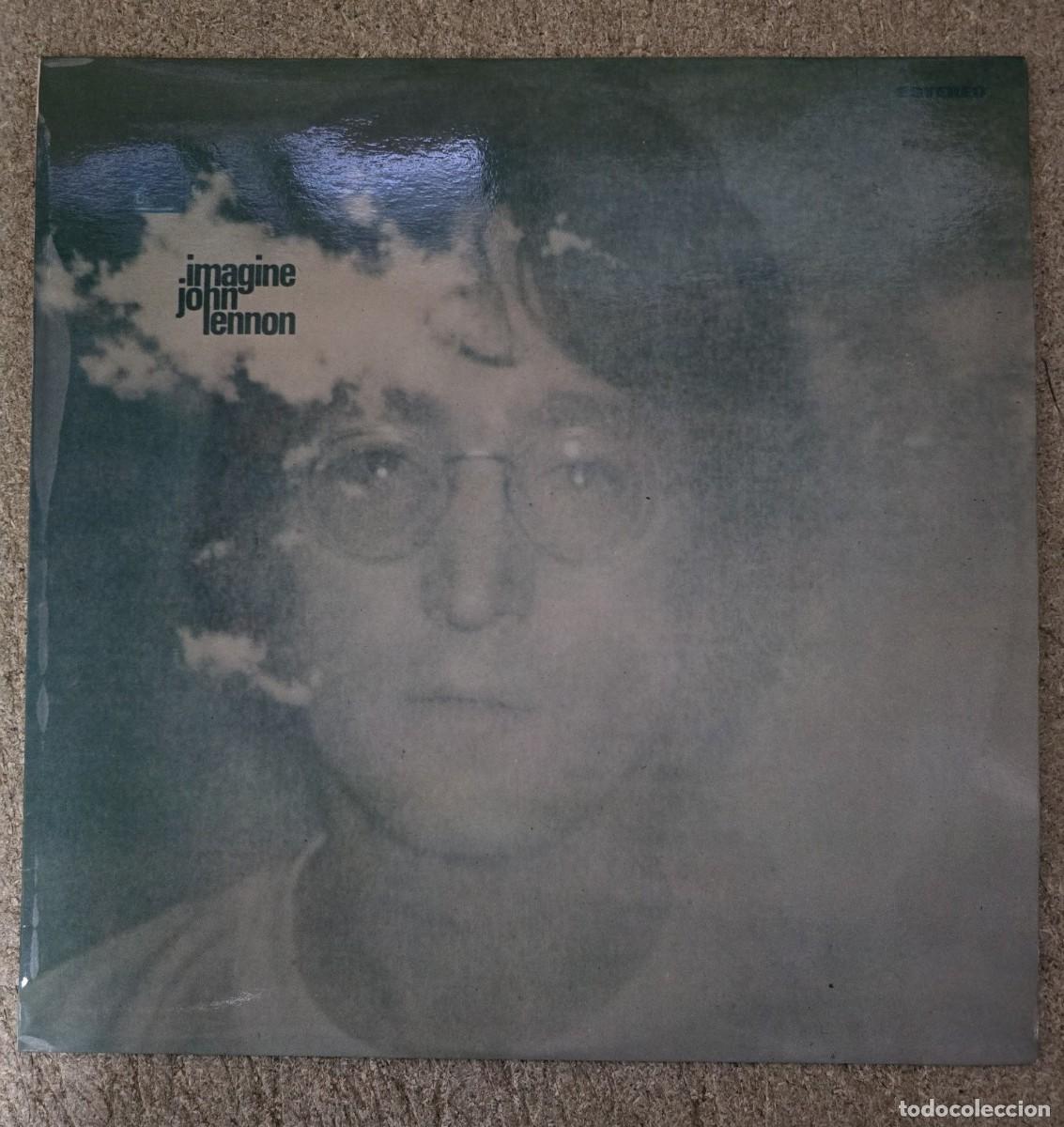 Discos de vinilo: Disco LP.John Lennon.Image + Poster edicion 1971