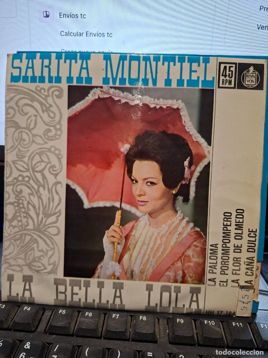 Discos de vinilo: SARA SARITA MONTIEL - LA PALOMA - EP DE VINILO