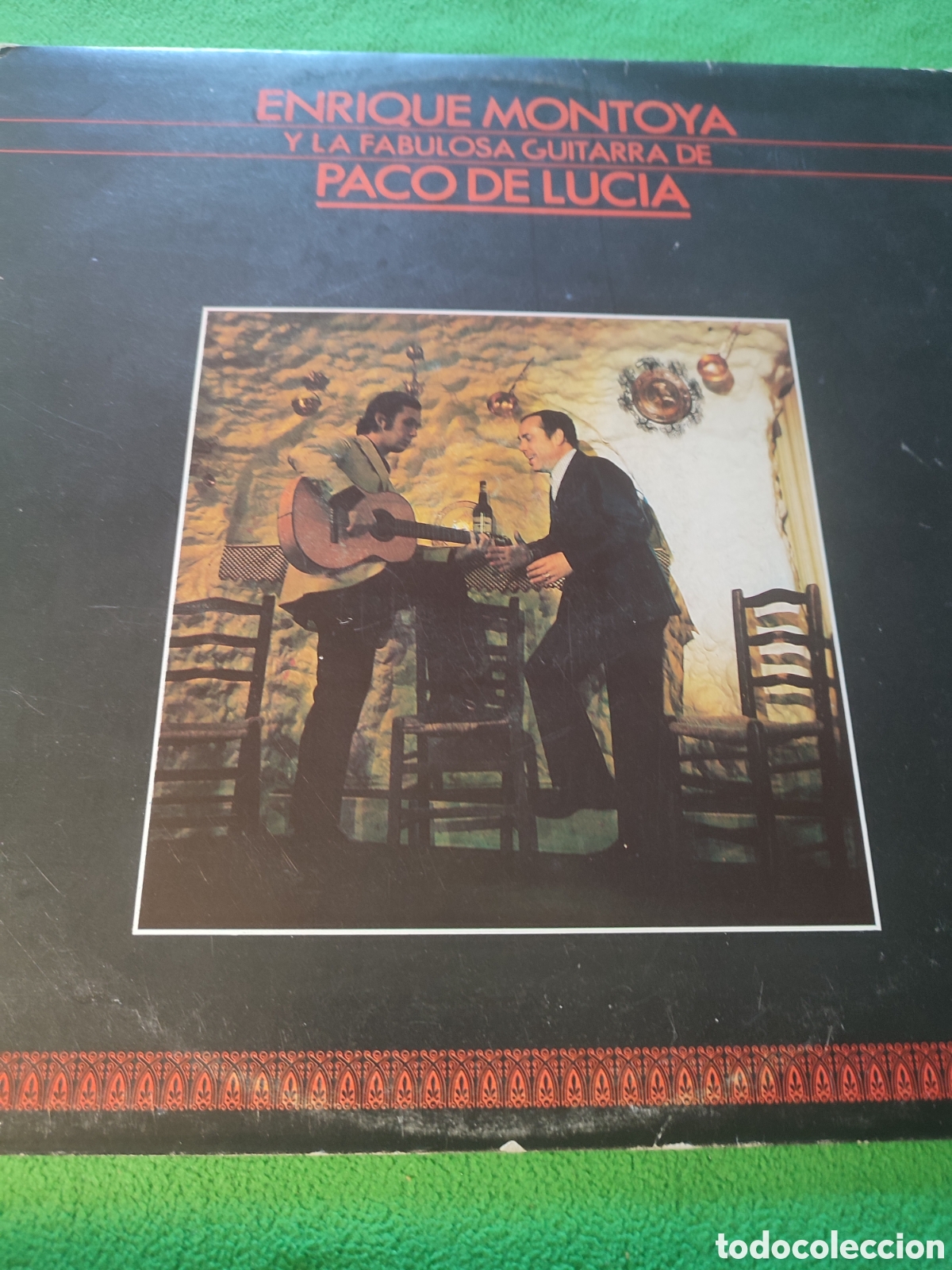 Discos de vinilo: Enrique Montoya - La fabulosa guitarra de Paco de Luc&iacute;a